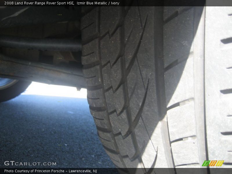 Izmir Blue Metallic / Ivory 2008 Land Rover Range Rover Sport HSE