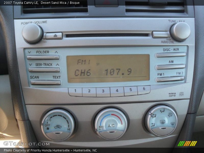 Desert Sand Mica / Bisque 2007 Toyota Camry LE