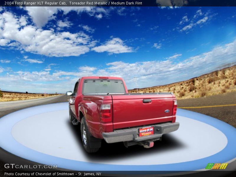 Toreador Red Metallic / Medium Dark Flint 2004 Ford Ranger XLT Regular Cab