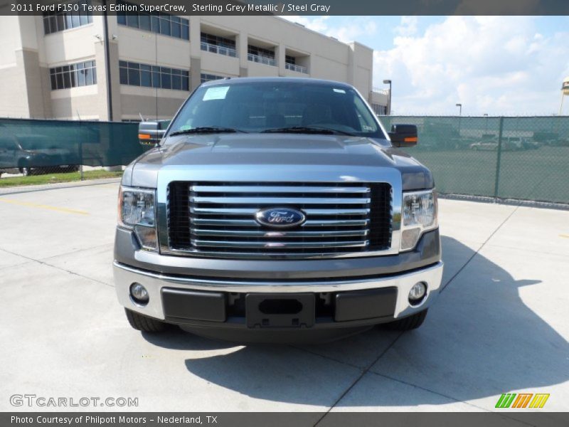 Sterling Grey Metallic / Steel Gray 2011 Ford F150 Texas Edition SuperCrew