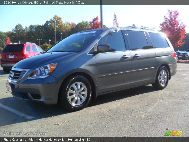 Polished Metal Metallic / Gray 2010 Honda Odyssey EX-L