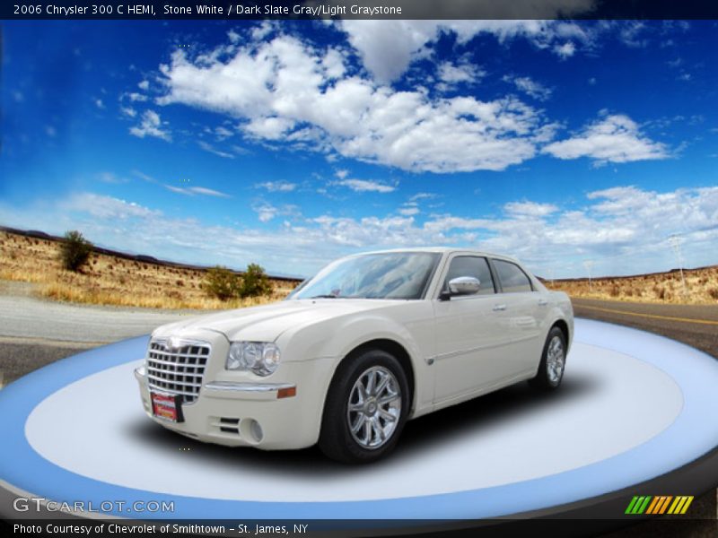 Stone White / Dark Slate Gray/Light Graystone 2006 Chrysler 300 C HEMI