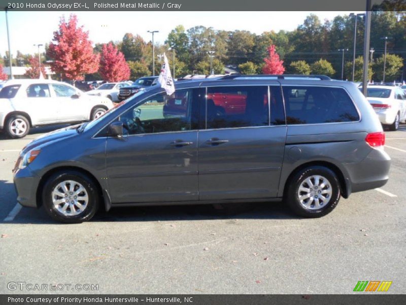 Polished Metal Metallic / Gray 2010 Honda Odyssey EX-L