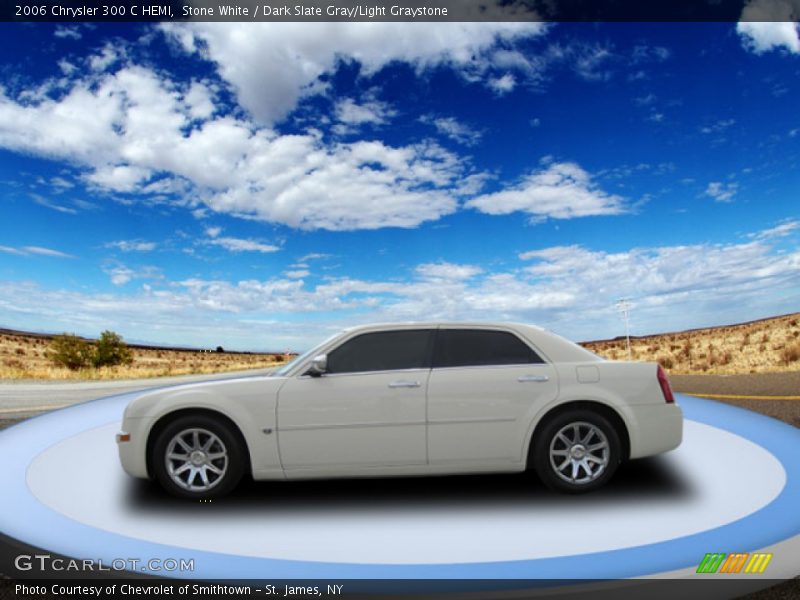 Stone White / Dark Slate Gray/Light Graystone 2006 Chrysler 300 C HEMI