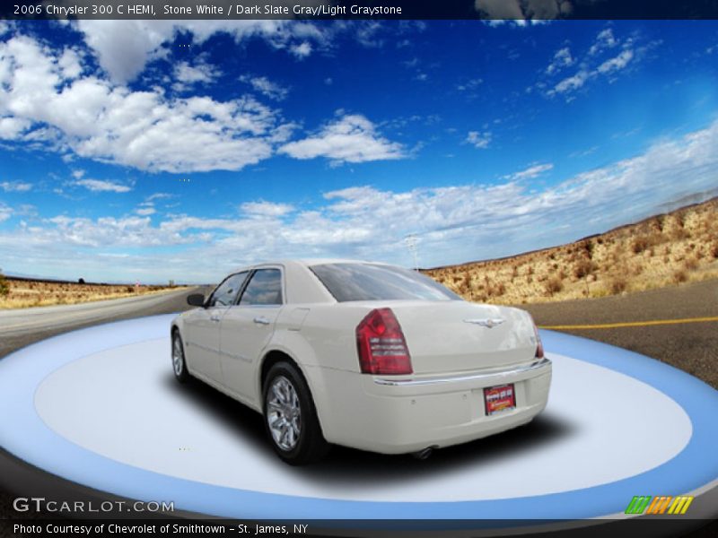 Stone White / Dark Slate Gray/Light Graystone 2006 Chrysler 300 C HEMI