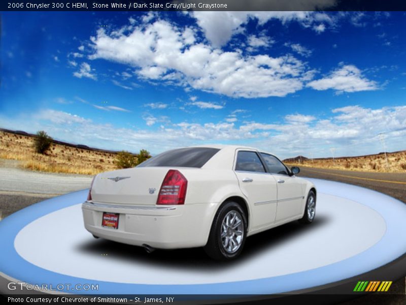 Stone White / Dark Slate Gray/Light Graystone 2006 Chrysler 300 C HEMI