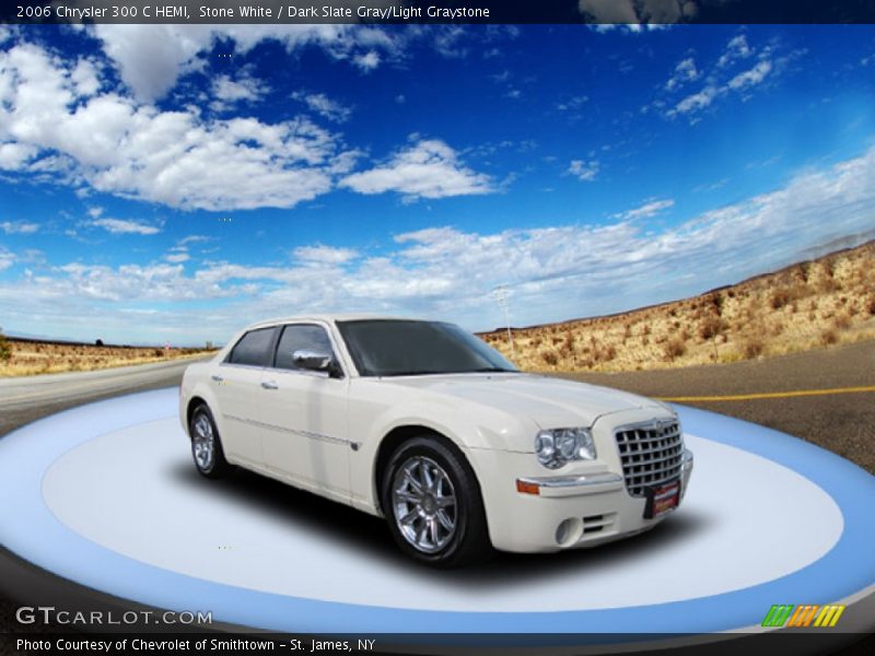 Stone White / Dark Slate Gray/Light Graystone 2006 Chrysler 300 C HEMI