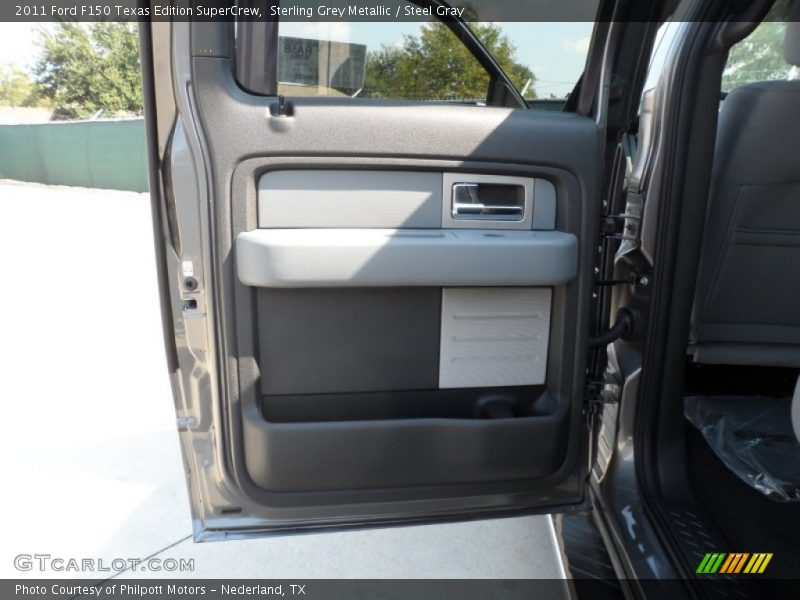 Sterling Grey Metallic / Steel Gray 2011 Ford F150 Texas Edition SuperCrew