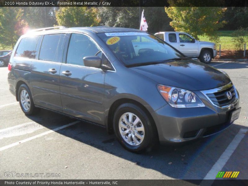 Polished Metal Metallic / Gray 2010 Honda Odyssey EX-L