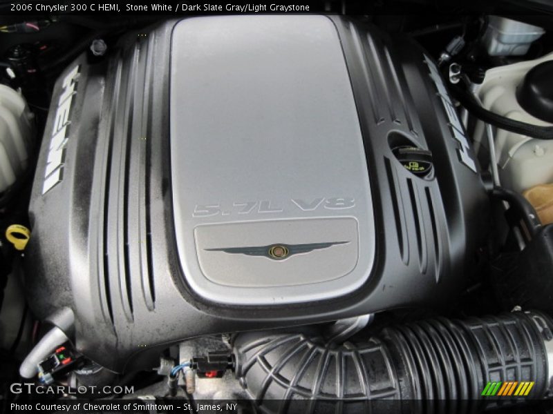 Stone White / Dark Slate Gray/Light Graystone 2006 Chrysler 300 C HEMI