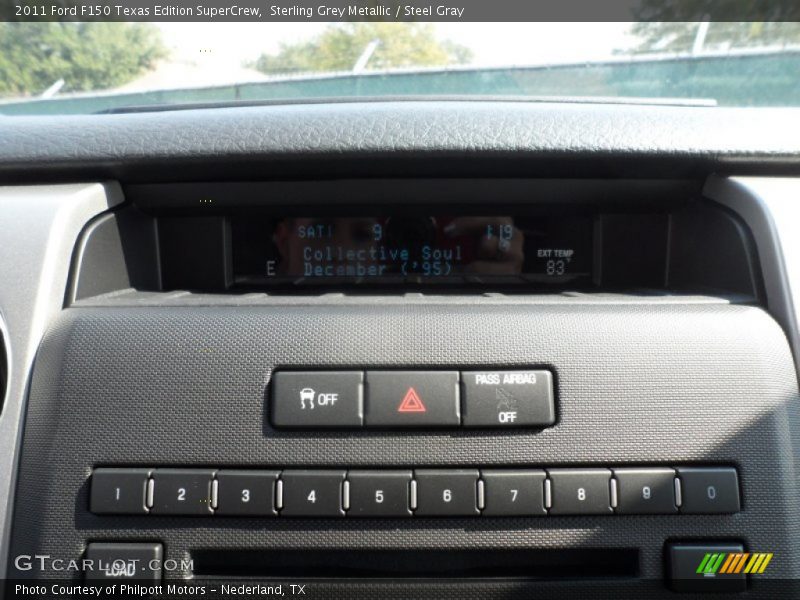 Sterling Grey Metallic / Steel Gray 2011 Ford F150 Texas Edition SuperCrew