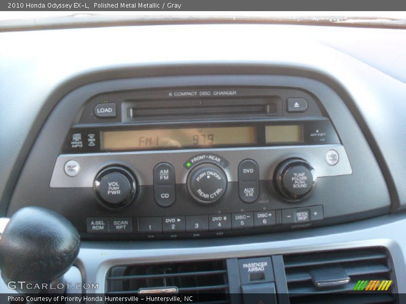 Polished Metal Metallic / Gray 2010 Honda Odyssey EX-L