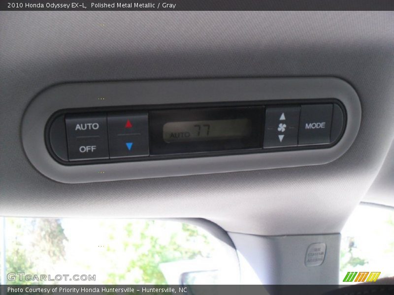 Polished Metal Metallic / Gray 2010 Honda Odyssey EX-L