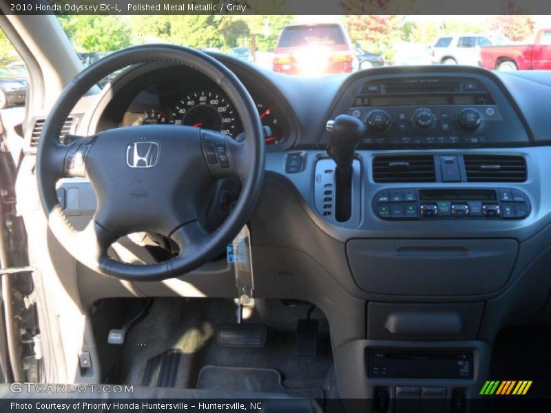 Polished Metal Metallic / Gray 2010 Honda Odyssey EX-L