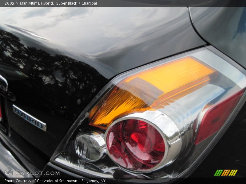 Super Black / Charcoal 2009 Nissan Altima Hybrid