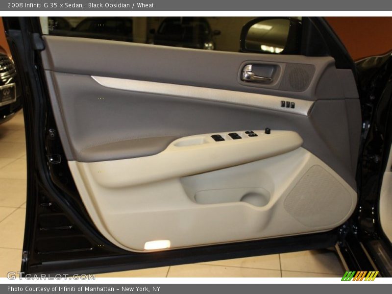 Black Obsidian / Wheat 2008 Infiniti G 35 x Sedan