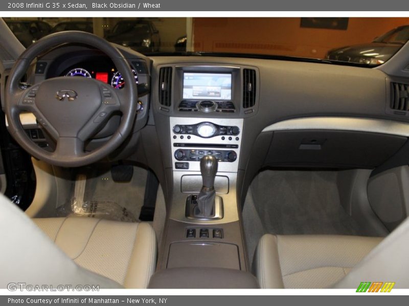 Black Obsidian / Wheat 2008 Infiniti G 35 x Sedan
