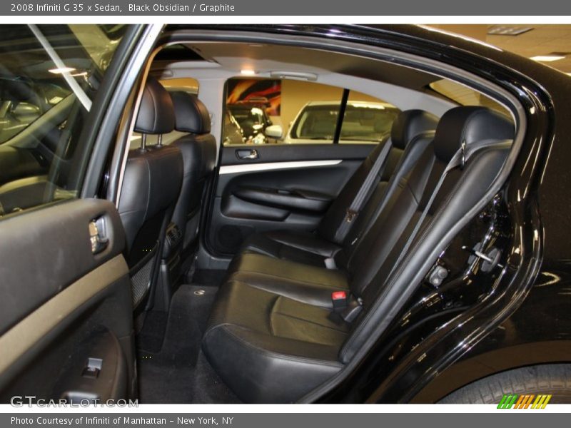 Black Obsidian / Graphite 2008 Infiniti G 35 x Sedan