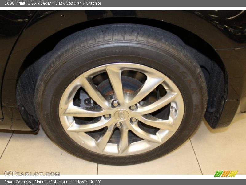 Black Obsidian / Graphite 2008 Infiniti G 35 x Sedan