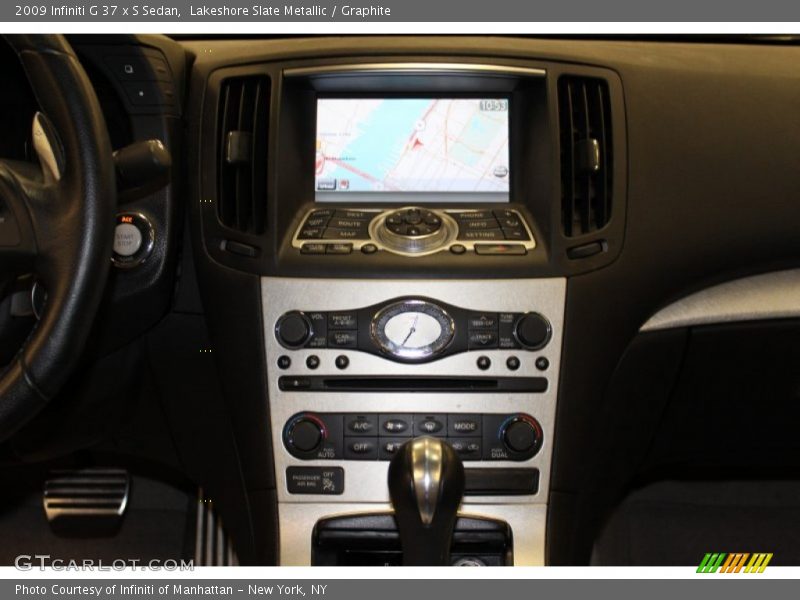 Lakeshore Slate Metallic / Graphite 2009 Infiniti G 37 x S Sedan