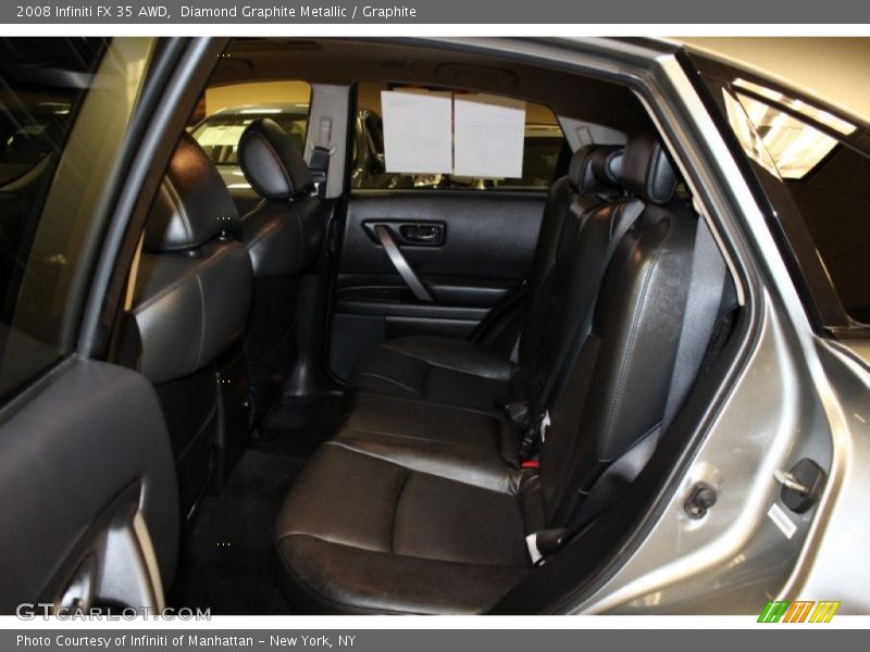 Diamond Graphite Metallic / Graphite 2008 Infiniti FX 35 AWD