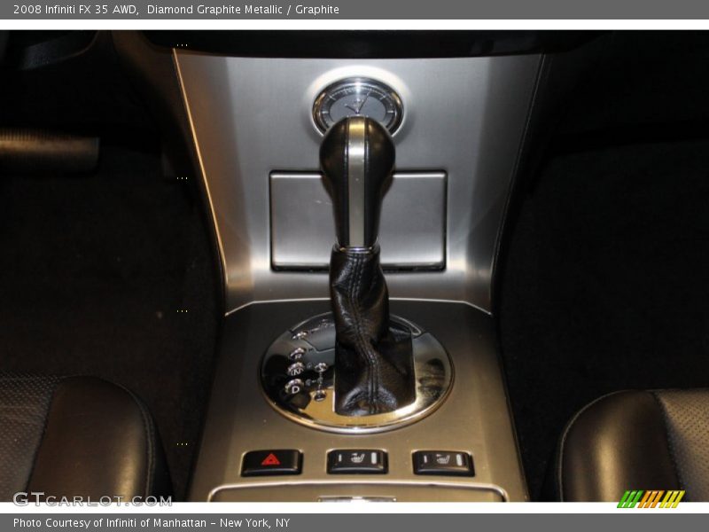 Diamond Graphite Metallic / Graphite 2008 Infiniti FX 35 AWD
