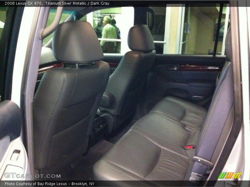 Titanium Silver Metallic / Dark Gray 2008 Lexus GX 470