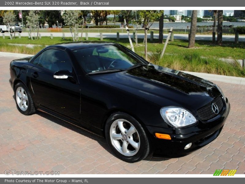Black / Charcoal 2002 Mercedes-Benz SLK 320 Roadster