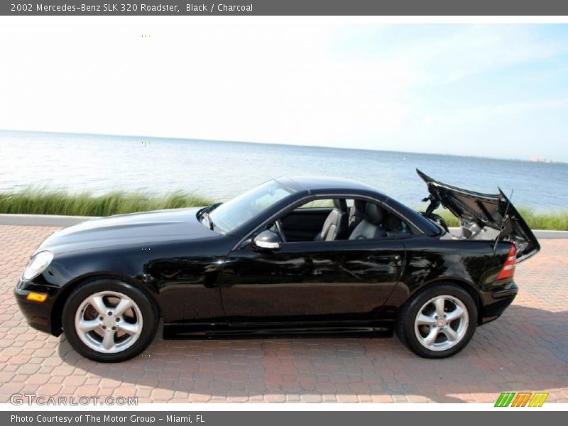 Black / Charcoal 2002 Mercedes-Benz SLK 320 Roadster