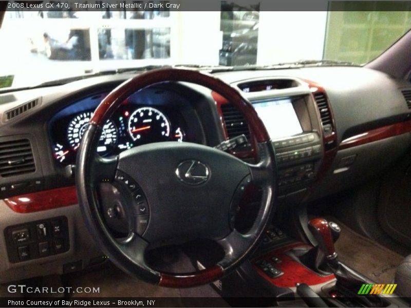 Titanium Silver Metallic / Dark Gray 2008 Lexus GX 470