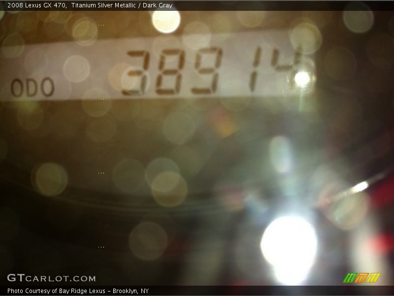 Titanium Silver Metallic / Dark Gray 2008 Lexus GX 470