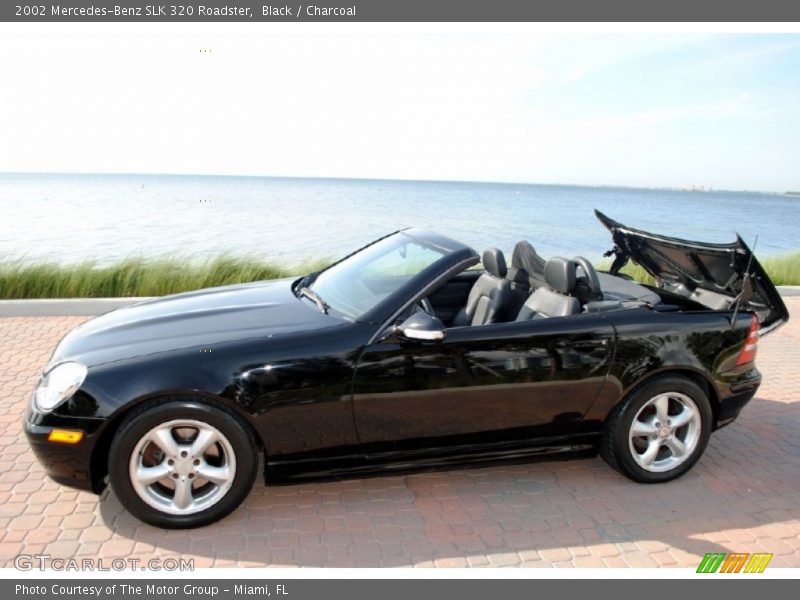 Black / Charcoal 2002 Mercedes-Benz SLK 320 Roadster