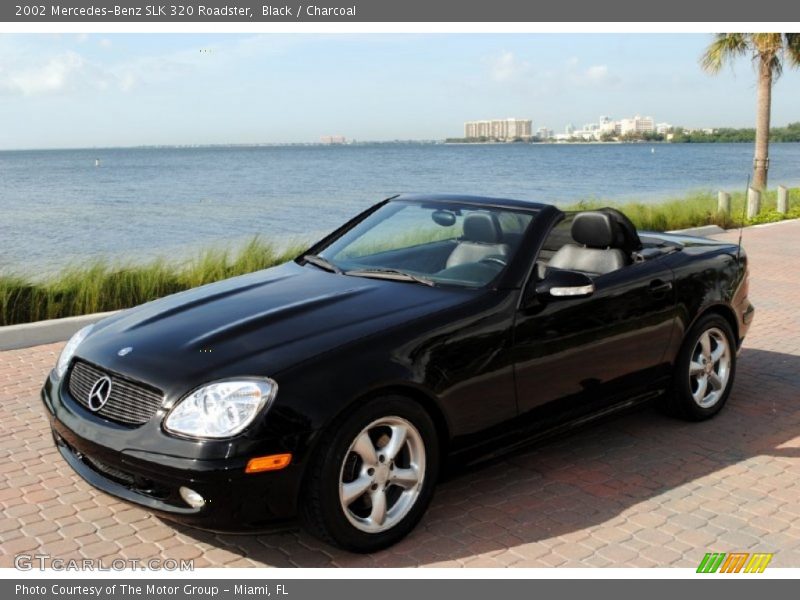 Black / Charcoal 2002 Mercedes-Benz SLK 320 Roadster