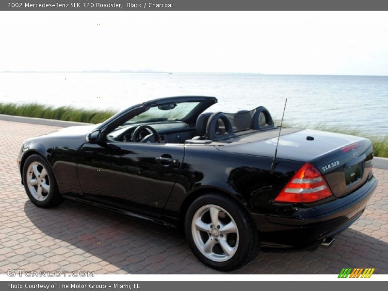 Black / Charcoal 2002 Mercedes-Benz SLK 320 Roadster