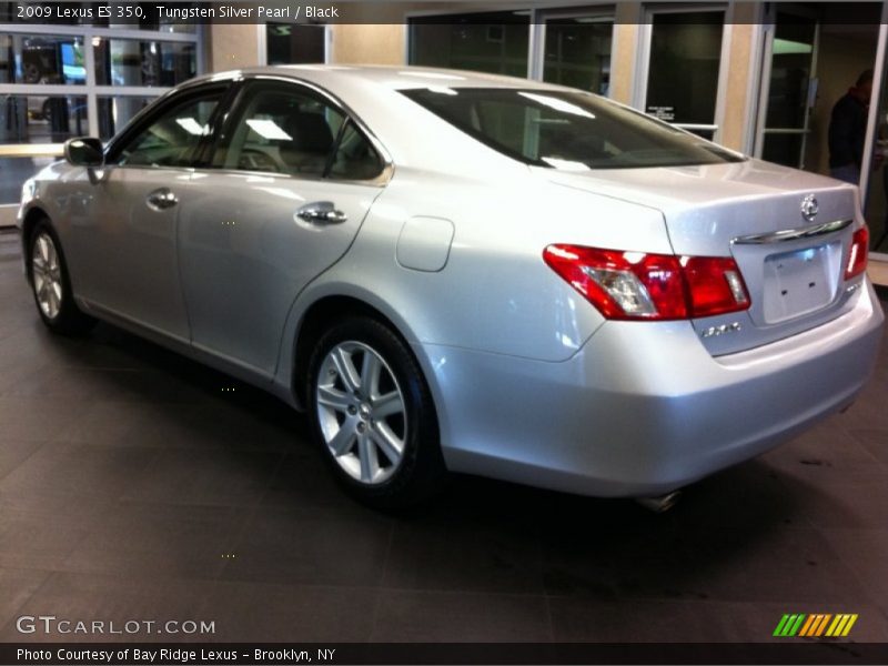 Tungsten Silver Pearl / Black 2009 Lexus ES 350