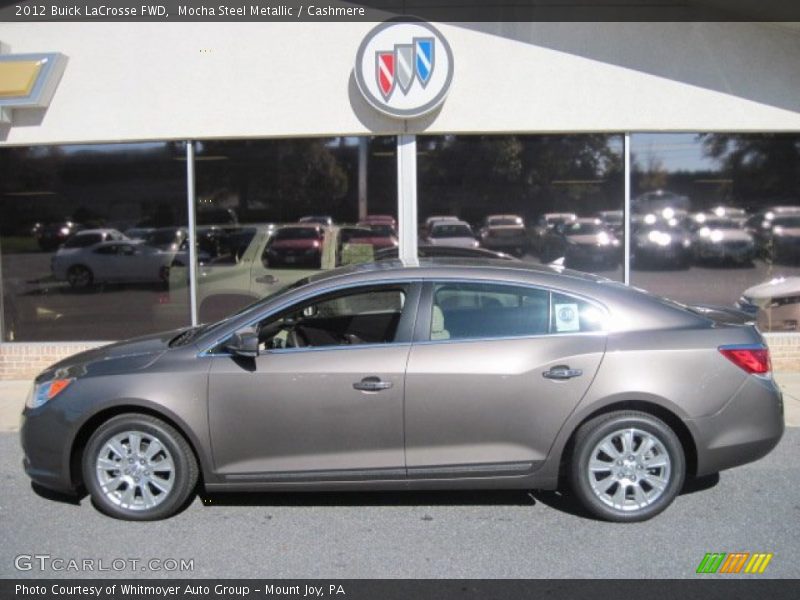 Mocha Steel Metallic / Cashmere 2012 Buick LaCrosse FWD