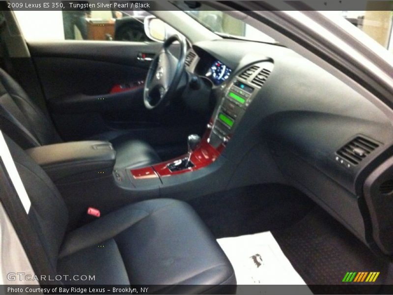 Tungsten Silver Pearl / Black 2009 Lexus ES 350