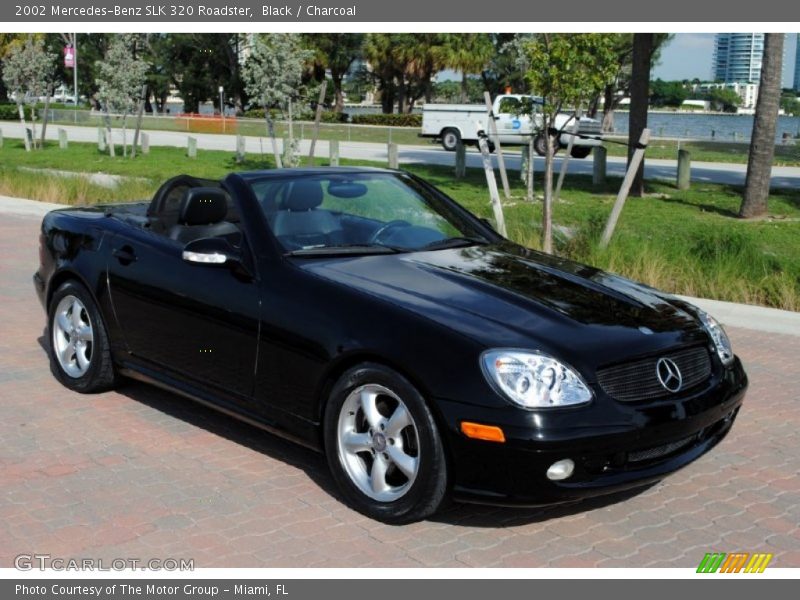Black / Charcoal 2002 Mercedes-Benz SLK 320 Roadster
