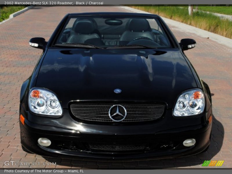 Black / Charcoal 2002 Mercedes-Benz SLK 320 Roadster