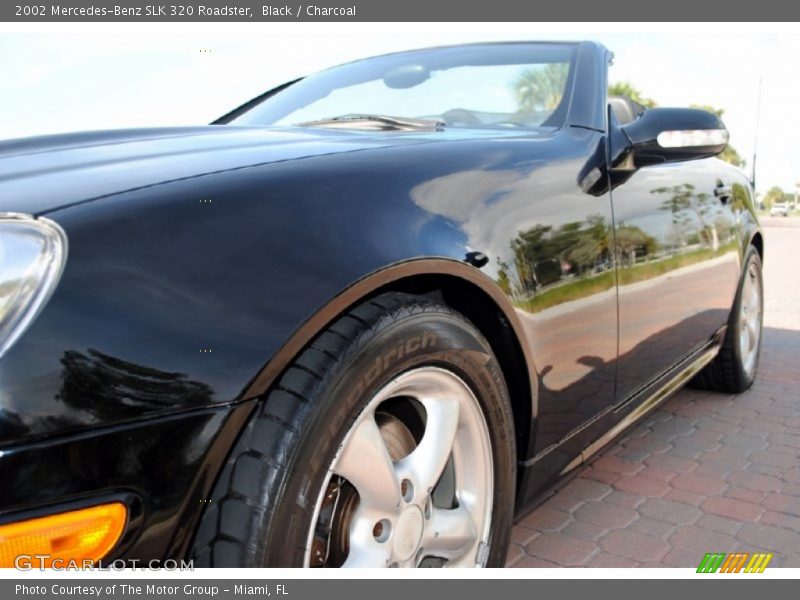 Black / Charcoal 2002 Mercedes-Benz SLK 320 Roadster