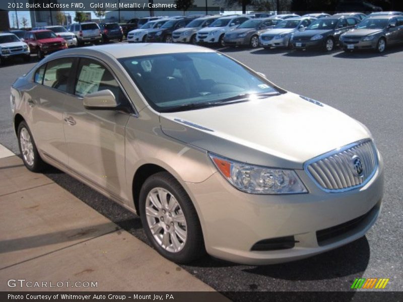 Gold Mist Metallic / Cashmere 2012 Buick LaCrosse FWD