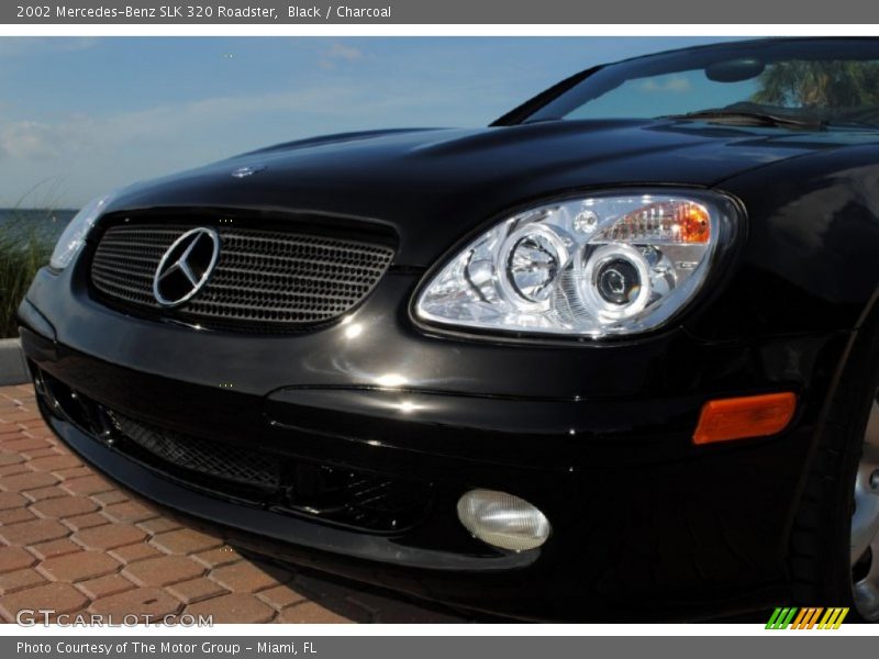 Black / Charcoal 2002 Mercedes-Benz SLK 320 Roadster
