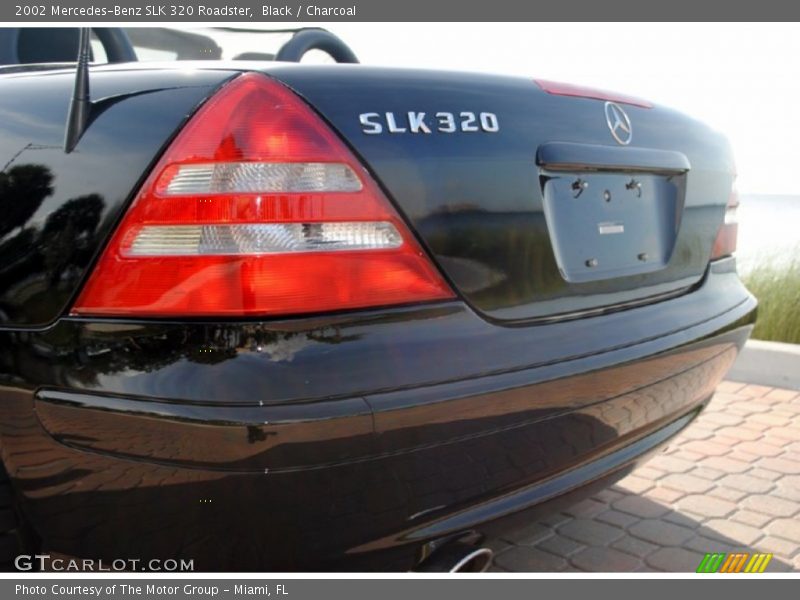 Black / Charcoal 2002 Mercedes-Benz SLK 320 Roadster