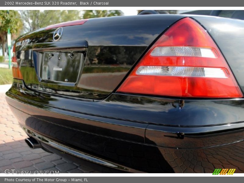 Black / Charcoal 2002 Mercedes-Benz SLK 320 Roadster