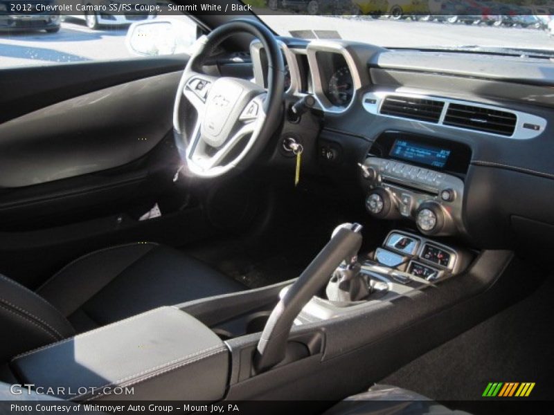 Summit White / Black 2012 Chevrolet Camaro SS/RS Coupe