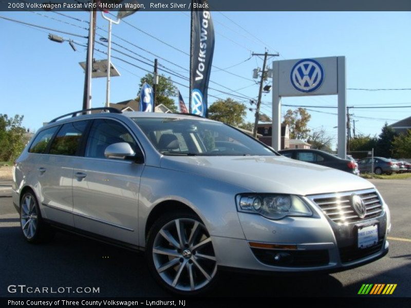 Reflex Silver / Black 2008 Volkswagen Passat VR6 4Motion Wagon
