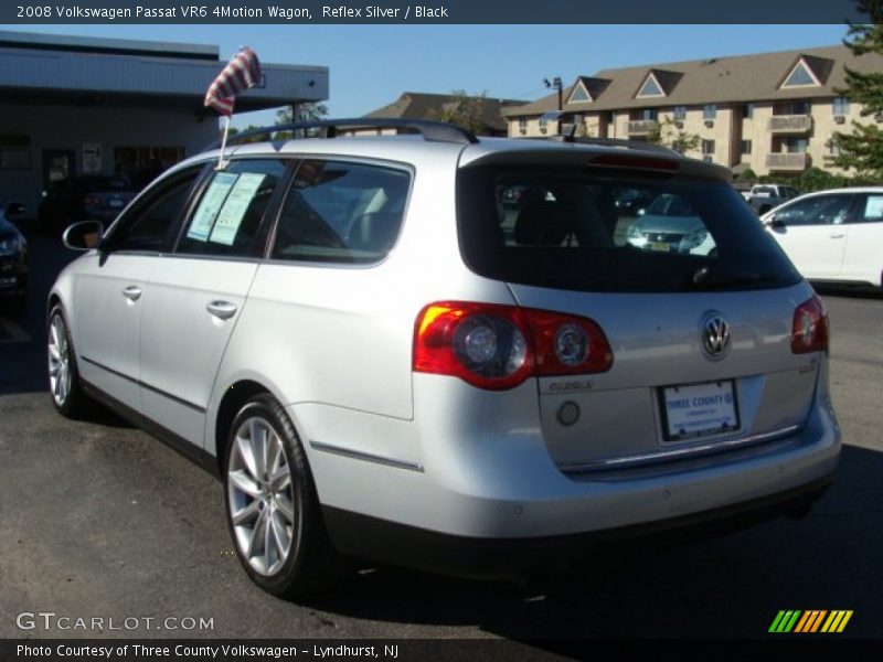 Reflex Silver / Black 2008 Volkswagen Passat VR6 4Motion Wagon