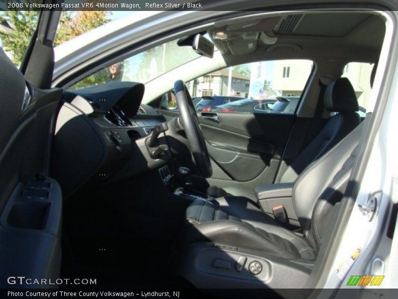 Reflex Silver / Black 2008 Volkswagen Passat VR6 4Motion Wagon