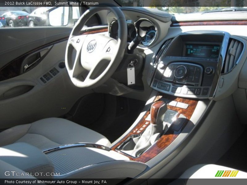 Summit White / Titanium 2012 Buick LaCrosse FWD