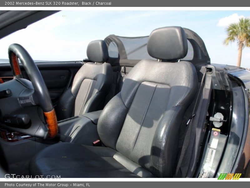 Black / Charcoal 2002 Mercedes-Benz SLK 320 Roadster